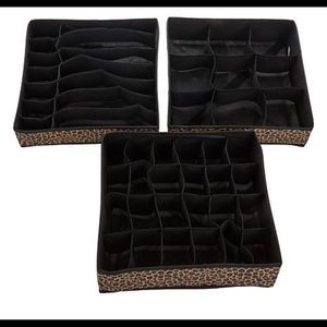 Leopard drawer organizers